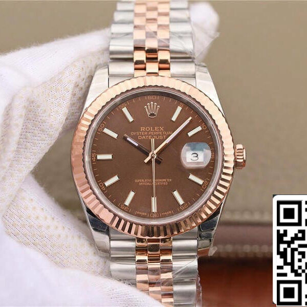 Rolex Datejust M126331-0002 1:1 Best Edition EW Factory Rose Gold