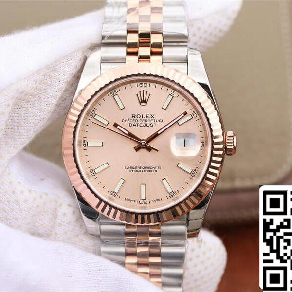 Rolex Datejust M126331-0010 1:1 Best Edition EW Factory Rose Gold