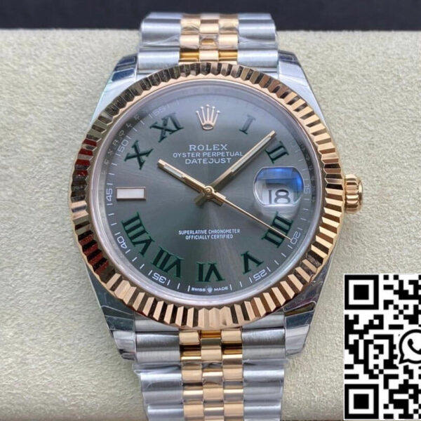 Rolex Datejust M126331-0016 1:1 Best Edition EW Factory Green Dial