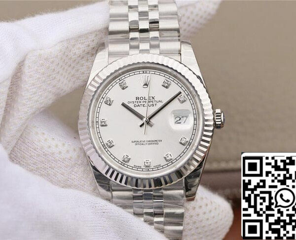 Rolex Datejust M126331 1:1 Best Edition EW Factory White Dial