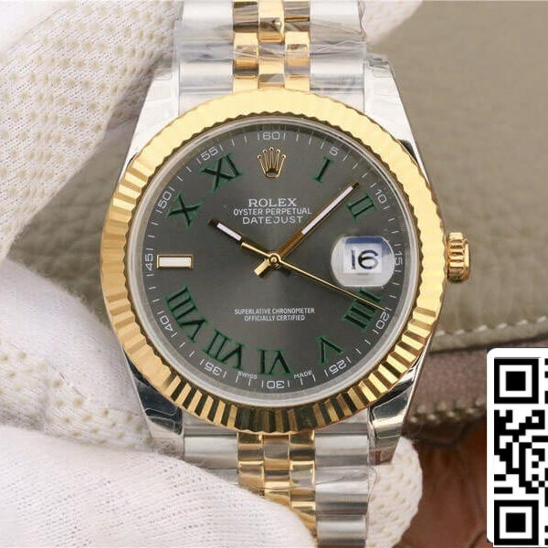 Rolex Datejust M126333-0020 1:1 Best Edition EW Factory Dark Grey Dial