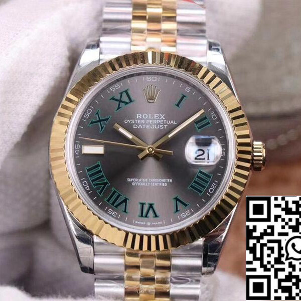 Rolex Datejust M126333-0020 1:1 Best Edition TW Factory Gray Dial Swiss ETA3235