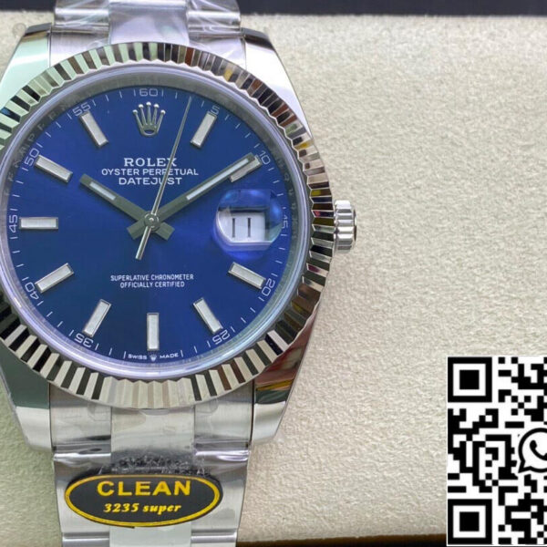 Rolex Datejust M126334-0001 1:1 Best Edition Clean Factory Blue Dial