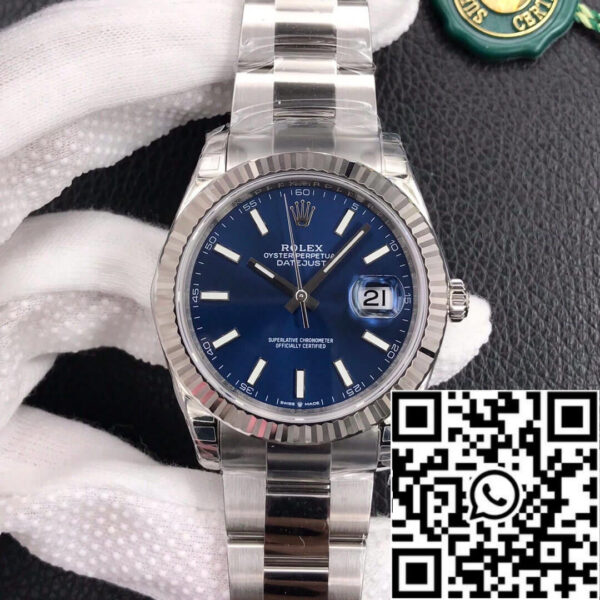 Rolex Datejust M126334-0001 41mm Oyster Strap VS Factory Blue Dial