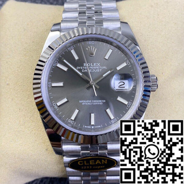 Rolex Datejust M126334-0014 1:1 Best Edition Clean Factory 904L Stainless Steel