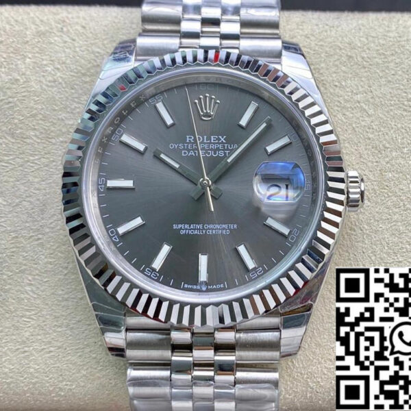 Rolex Datejust M126334-0014 1:1 Best Edition EW Factory Grey Dial
