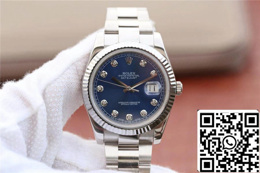 Rolex Datejust M126334-0015 1:1 Best Edition EW Factory Blue Dial