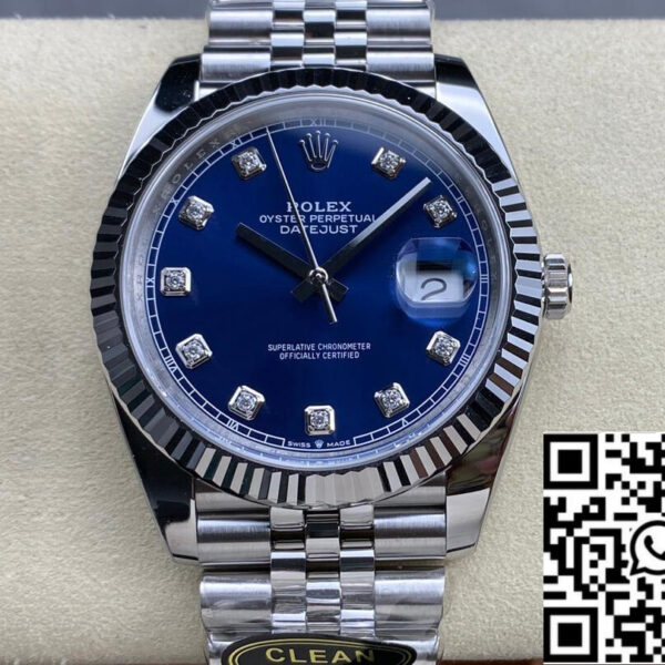 Rolex Datejust M126334-0016 1:1 Best Edition Clean Factory Blue Dial