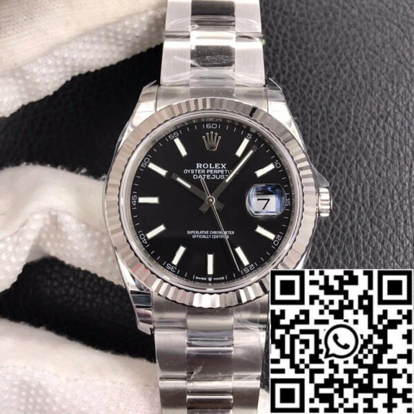 Rolex Datejust M126334-0017 1:1 Best Edition VS Factory Black Dial