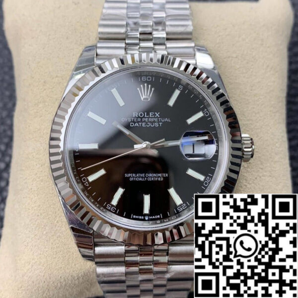 Rolex Datejust M126334-0018 1:1 Best Edition EW Factory Black Dial