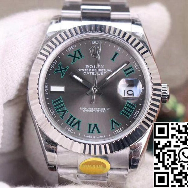 Rolex Datejust M126334-0021 1:1 Best Edition TW Factory Gray Dial Swiss ETA3235