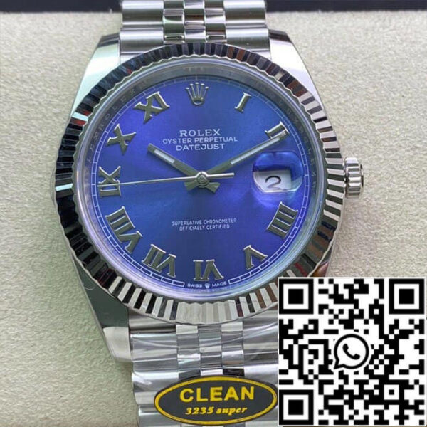 Rolex Datejust M126334-0026 1:1 Best Edition Clean Factory Blue Dial