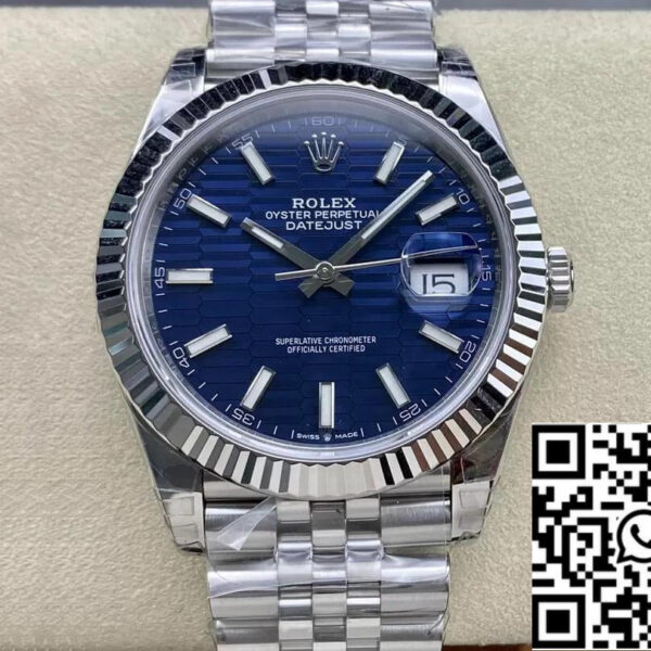 Rolex Datejust M126334-0031 41MM 1:1 Best Edition VS Factory Blue Dial
