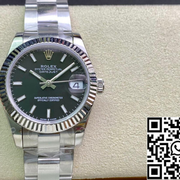 Rolex Datejust M178274-0034 31MM 1:1 Best Edition EW Factory Black Dial