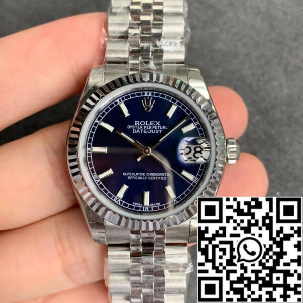 Rolex Datejust M178274-0037 1:1 Best Edition GS Factory Blue Dial