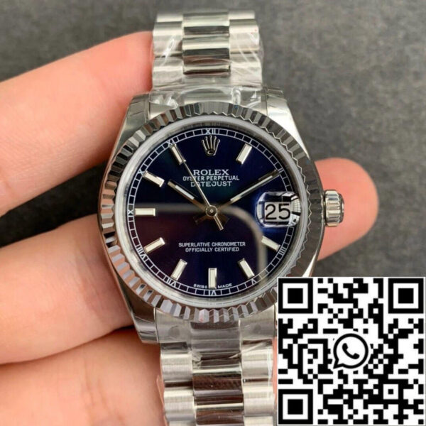 Rolex Datejust M178274-0038 1:1 Best Edition GS Factory Blue Dial