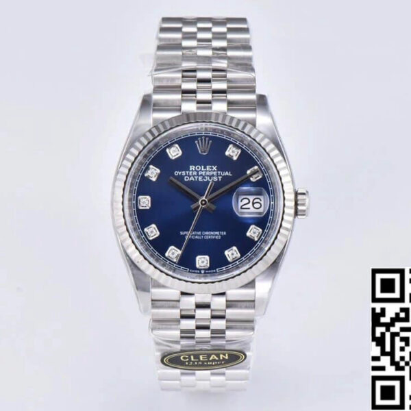 Rolex Datejust M26234-0037 36MM 1:1 Best Edition Clean Factory Diamond Dial
