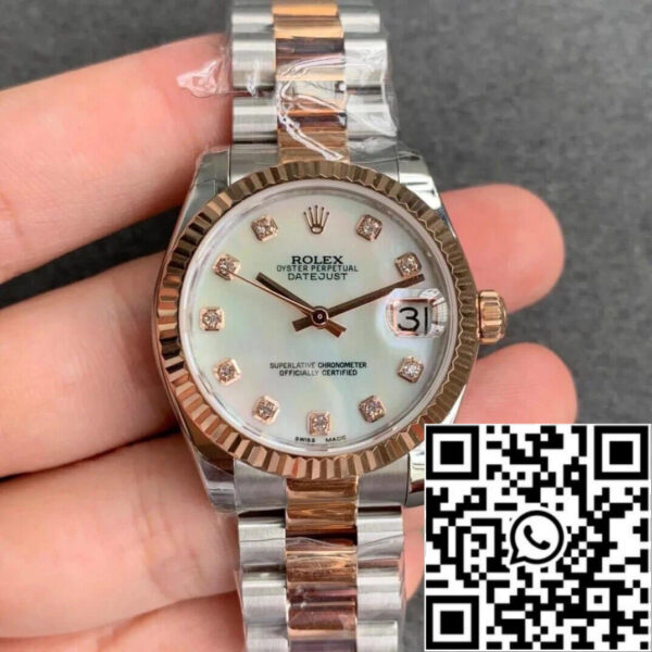 Rolex Datejust M278271-0025 1:1 Best Edition GS Factory Diamond-set Dial