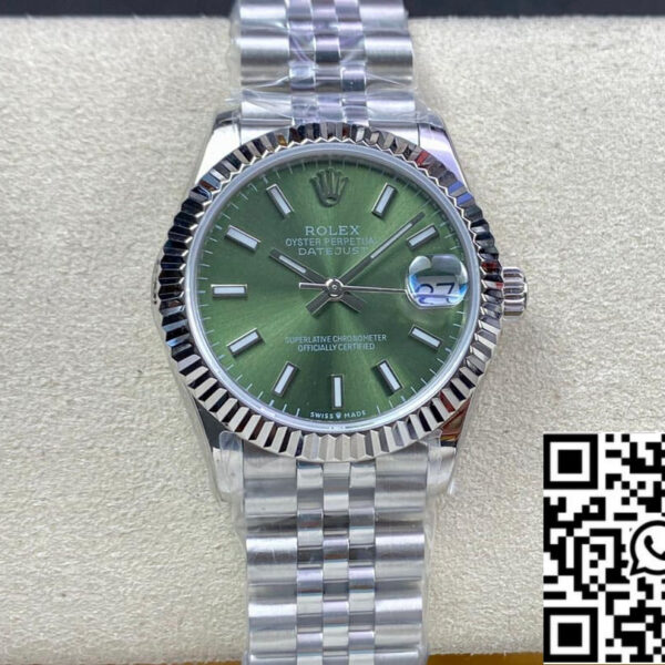 Rolex Datejust M278274-0018 31MM 1:1 Best Edition EW Factory Green Dial