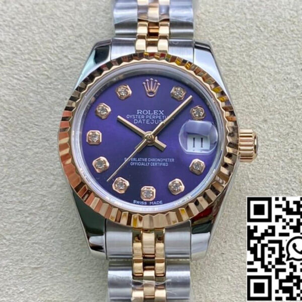 Rolex Datejust M279171-0015 28MM 1:1 Best Edition BP Factory Purple Dial
