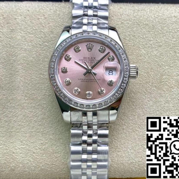Rolex Datejust M279384RBR-0003 28MM 1:1 Best Edition BP Factory Pink Dial