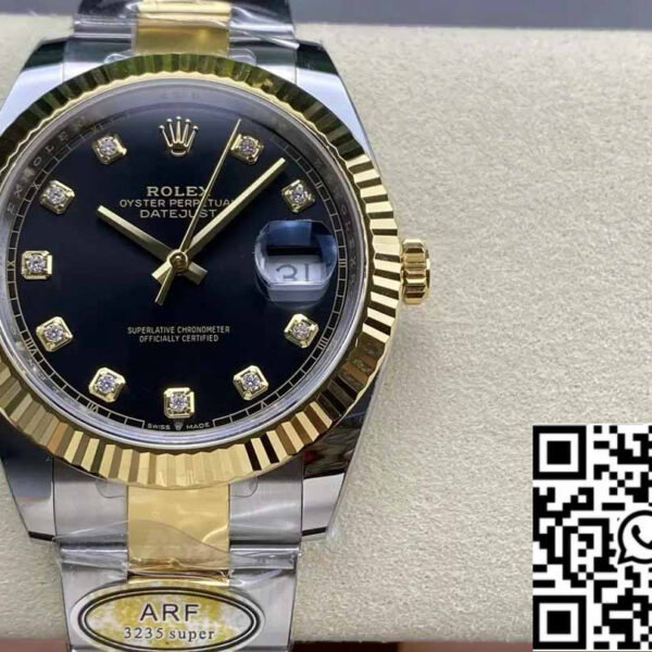 Rolex Datejust m126333-0005 ARF Factory 1:1 Best Edition electroplated with 18k gold