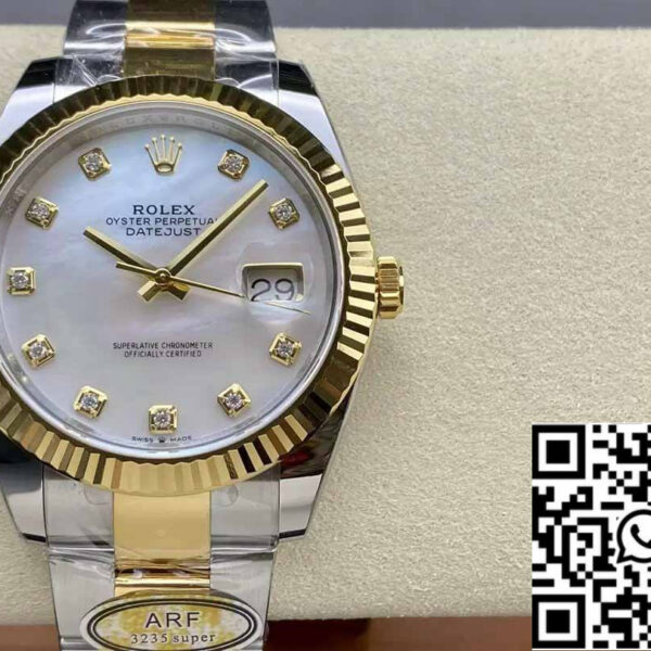 Rolex Datejust m126333-0017  ARF Factory 1:1 Best Edition electroplated with 18k gold
