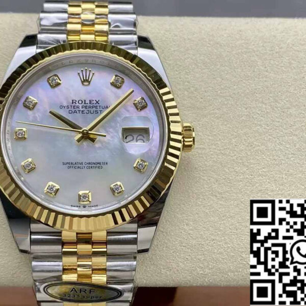 Rolex Datejust m126333-0018  ARF Factory 1:1 Best Edition electroplated with 18k gold