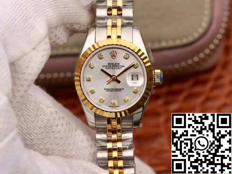 Rolex Lady Datejust 28MM 1:1 Best Edition Swiss Original Imported NH05 18K Gold Plated