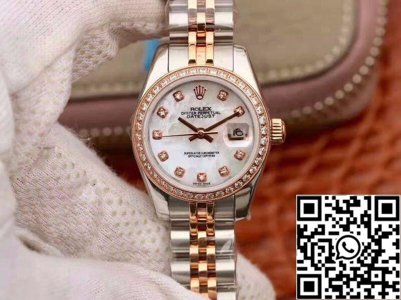 Rolex Lady Datejust 28MM 1:1 Best Edition Swiss Original Imported NH05 Movement White Enamel Dial