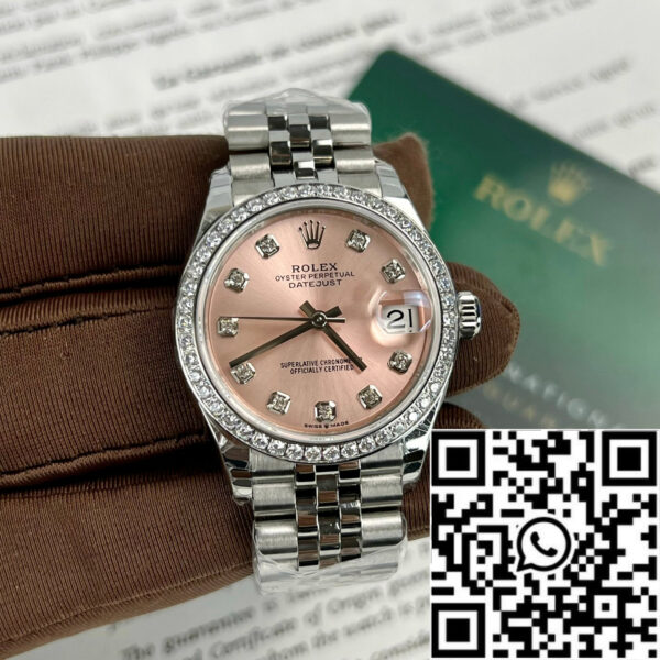 Rolex Lady-Datejust M279384RBR-0003 Oystersteel 1:1 Best Edition EW Factory