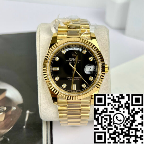 Rolex Day-Date 36 Gold Watch 118238-0111 Gold Filled 18k with 153 gram from GM Factory