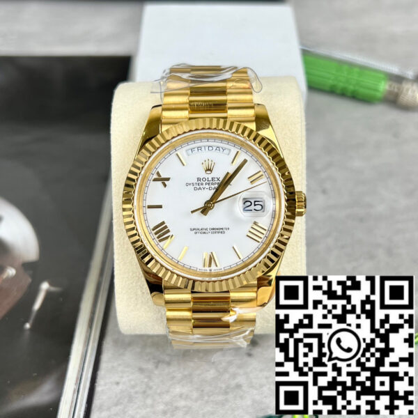 Rolex Day-Date 40 228238-0042 wrapped 18k gold With a weight of 150 grams