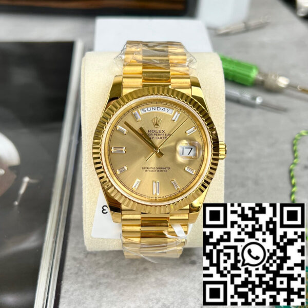 Rolex Day-Date 40 228348rbr-0002 Gold Filled 18k with 167 gram weight