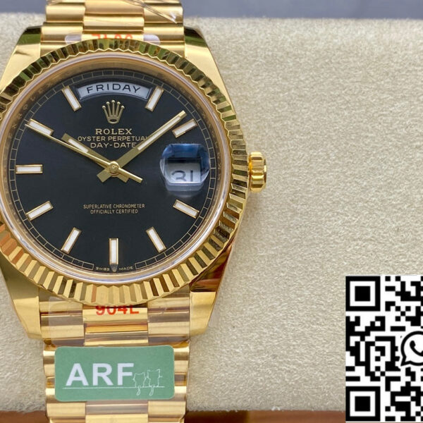Rolex Day Date 40 M228238-0067 Black Dial 1:1 Best Edition AR Factory 3255 Movement
