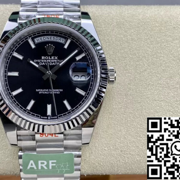 Rolex Day Date 40 M228239-0004 Black Dial 1:1 Best Edition AR Factory 3255 Movement