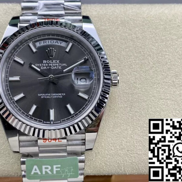 Rolex Day Date 40 M228239-0060 Grey Dial 1:1 Best Edition AR Factory 3255 Movement