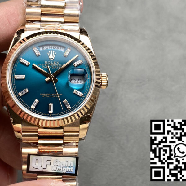 Rolex Day Date M128235-0075 – 128235-0075 QF Factory 1:1 Super Clone