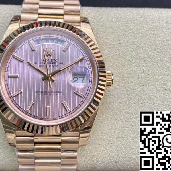 Rolex Day Date M228235-0005 1:1 Best Edition EW Factory Rose Gold
