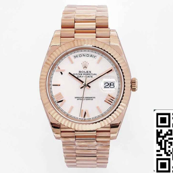 Rolex Day Date M228235-0032 1:1 Best Edition EW Factory White Dial