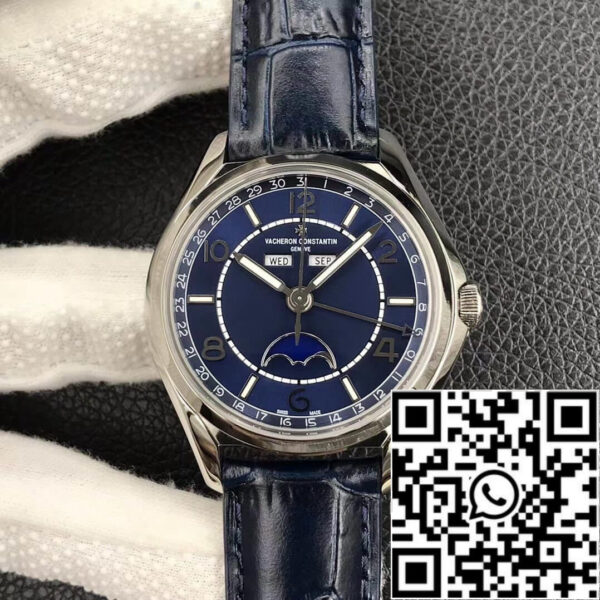 Vacheron Constantin FiftySix Day-Date 4000E/000A-B548 1:1 Best Edition ZF Factory Blue Dial