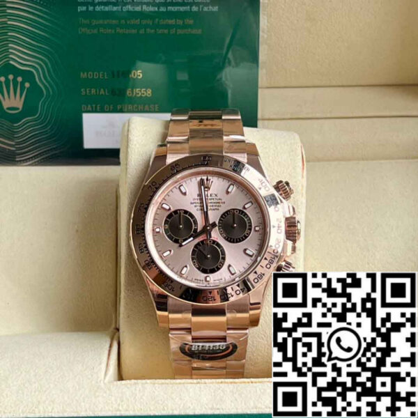 Replica Rolex Daytona M116505-0016 Best 1:1  BT Factory Edition Gold Dial