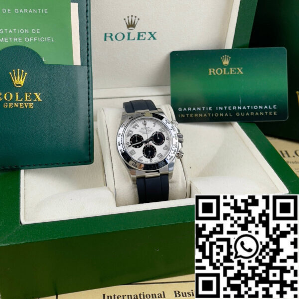 Rolex Cosmograph Daytona 116519 1:1 Best Edition Clean Factory Silvery White Dial
