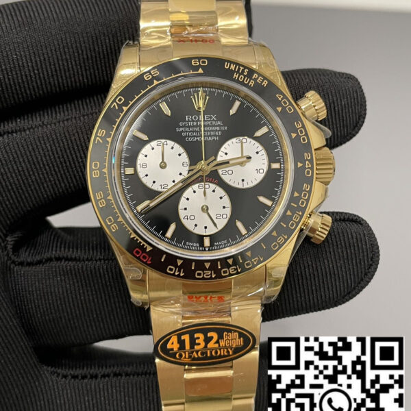 Rolex Cosmograph Daytona 126529LN  “Le Mans” 1:1 Best Clone Edition QF Factory CounterWeight Tungsten V9
