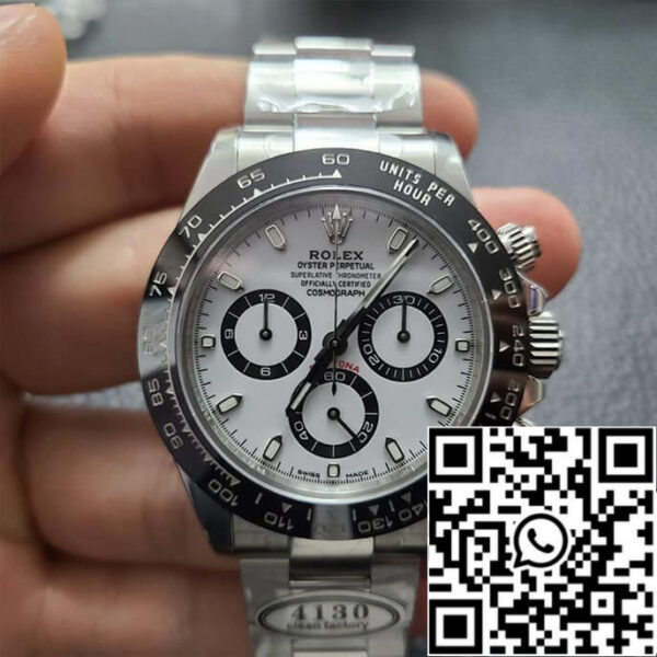 Rolex Cosmograph Daytona M116500LN-0001 1:1 Best Edition Clean Factory V3 Black Bezel