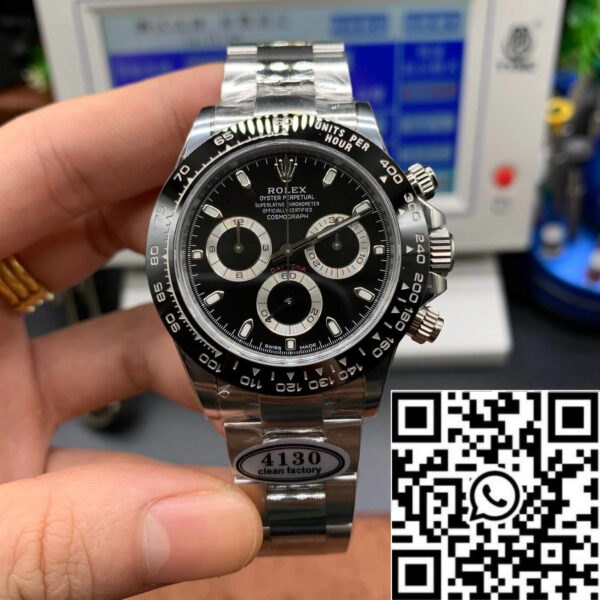 Rolex Cosmograph Daytona M116500LN-0002 1:1 Best Edition Clean Factory V3 Ceramic Bezel