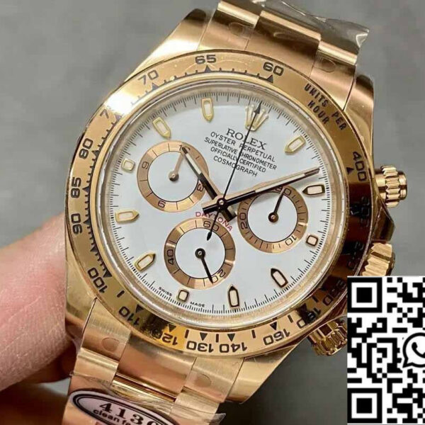 Rolex Cosmograph Daytona M116505-0010 1:1 Best Edition Clean Factory V3 Rose Gold