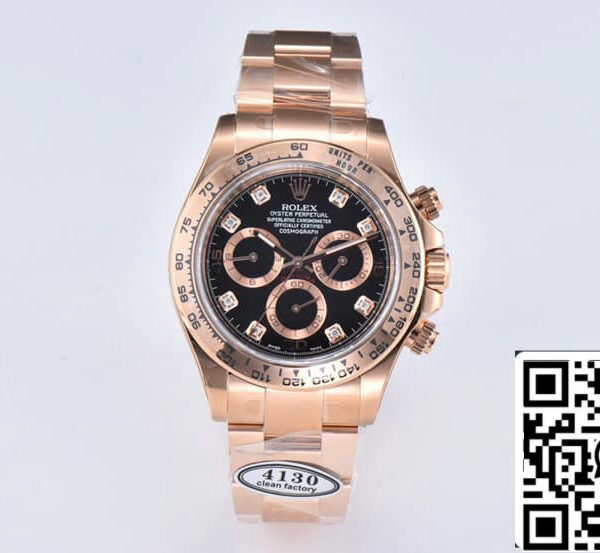 Rolex Cosmograph Daytona M116505-0015 1:1 Best Edition Clean Factory Rose Gold