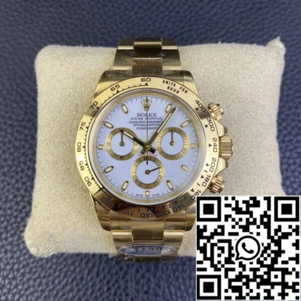 Rolex Cosmograph Daytona M116508-0001 1:1 Best Edition Clean Factory Yellow Gold