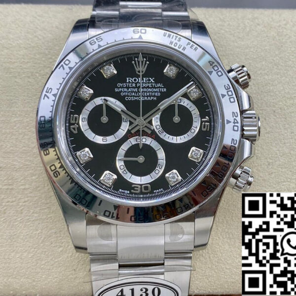 Rolex Cosmograph Daytona M116508-0004 1:1 Best Edition Clean Factory Black Dial